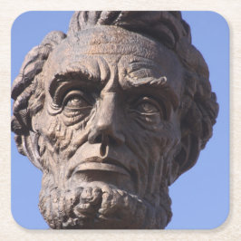 Porta-copo De Papel Quadrado Abe Lincoln Drink Porta copos