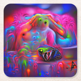 Porta-copo De Papel Quadrado Ablutofobia