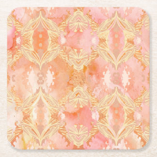 Porta-copo De Papel Quadrado abstrato, elegante