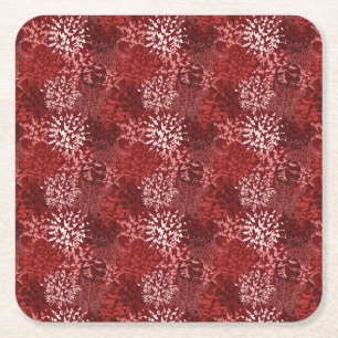 Porta-copo De Papel Quadrado Abstrato moderno