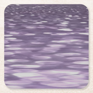 Porta-copo De Papel Quadrado Abstrato nº 1: Shimmer ultra violeta