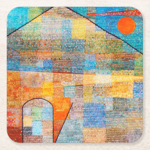Porta-copo De Papel Quadrado Ad Parnassum, Paul Klee