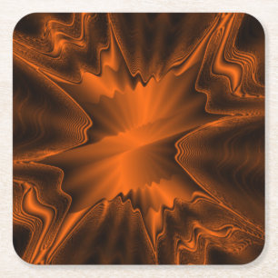 Porta-copo De Papel Quadrado Agato de ferrugem 