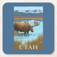 Alces DrinkingUtah