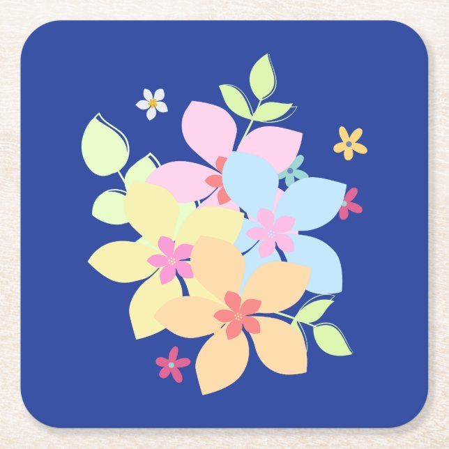 Porta-copo De Papel Quadrado Alda (Frente)