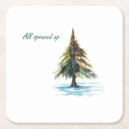 Porta-copo De Papel Quadrado All spruced up