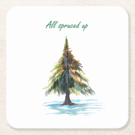 Porta-copo De Papel Quadrado All spruced up