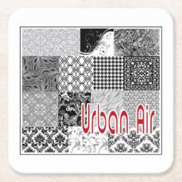 Porta-copo De Papel Quadrado Ambiente Urbano