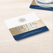 ANIVERSÁRIO CORPORATIVO marinho de negócios elegan