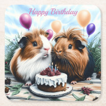 Aniversário da Festa de aniversário do Porco-Guiné