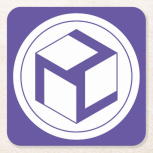 Porta-copo De Papel Quadrado Antahkarana - Yin fêmeas Antahkarana