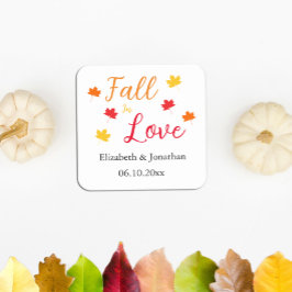 Porta-copo De Papel Quadrado Apaixonado