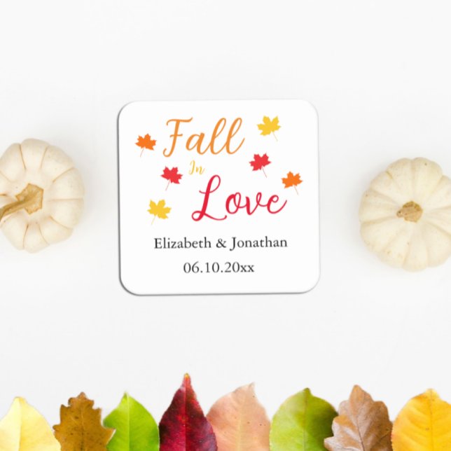 Porta-copo De Papel Quadrado Apaixonado (Criador carregado)