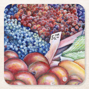 Porta-copo De Papel Quadrado Apenas Para Consumo Mental