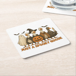 Porta-copo De Papel Quadrado Apenas Um Ganso Assustador de Halloween Para Menin