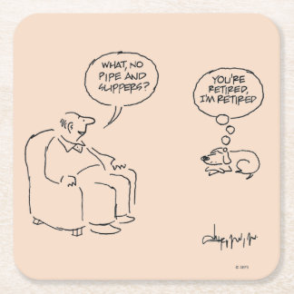 Porta-copo De Papel Quadrado Aposentado