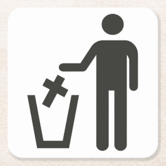 Porta-copo De Papel Quadrado Apostasy