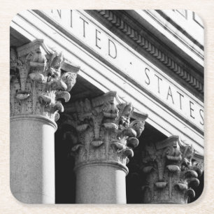 Porta-copo De Papel Quadrado Arquitetura VIII de NYC