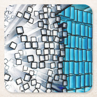 Porta-copo De Papel Quadrado Arte original: "comparando estereótipos "