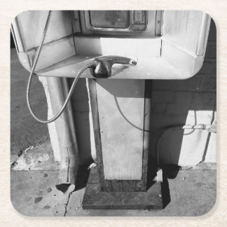 Porta-copo De Papel Quadrado Arte original: "negligência à revelia "