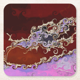 PORTA-COPO DE PAPEL QUADRADO ÁRVORES