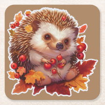Autumn Hedgehog Adventure