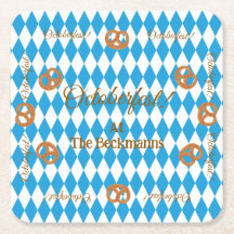 Azul-bávaro Octoberfest Pretzels PERSONALIZE