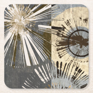 Porta-copo De Papel Quadrado Azulejos de explosão I