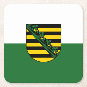 Porta-copo De Papel Quadrado Bandeira da Porta copos de Papel Quadrado da Saxón