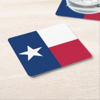 Bandeira do estado de Texas - cor autêntica de