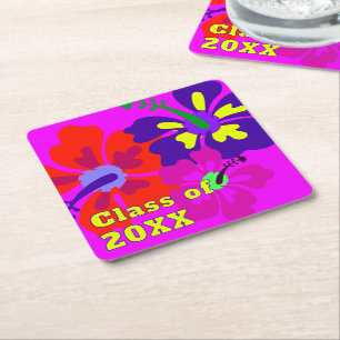 Porta-copo De Papel Quadrado Bandejas Personalizadas para Bebidas de Festa de F