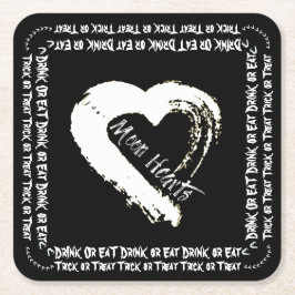 Porta-copo De Papel Quadrado Beber ou Comer Porta copos de Papel Halloween