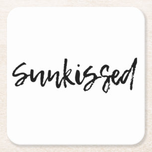 Porta-copo De Papel Quadrado Beijo