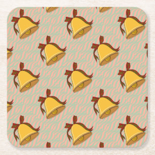 Porta-copo De Papel Quadrado Bell e Arco