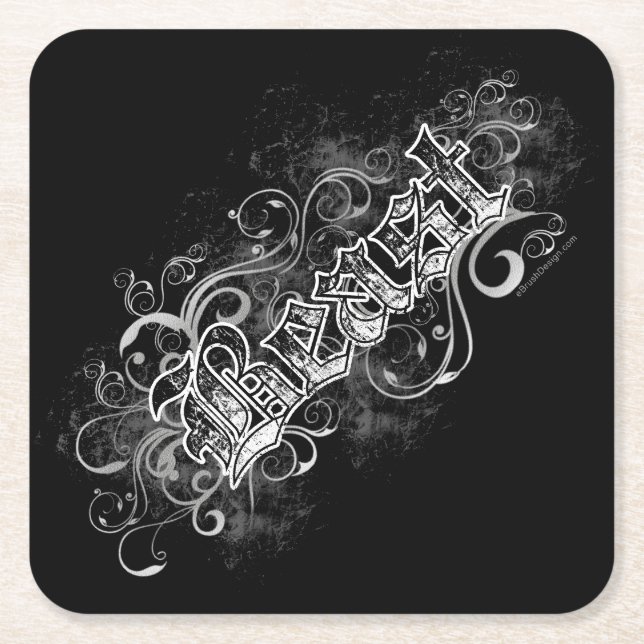 Porta-copo De Papel Quadrado Besta (Frente)