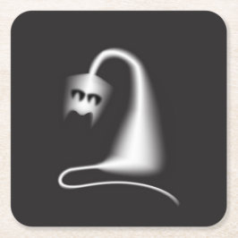 Porta-copo De Papel Quadrado Black ghost cat