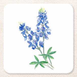 Porta-copo De Papel Quadrado Bluebonnets 3