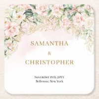Boho blush rosa ouro reluz eucalipto casamento