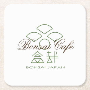 Porta-copo De Papel Quadrado BONSAI por DBY