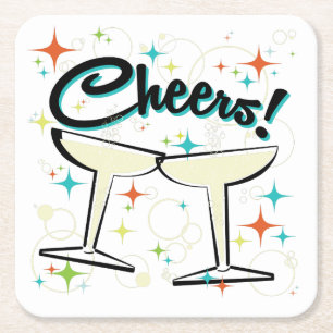 Porta-copo De Papel Quadrado Borbulhante Ir-Ir!