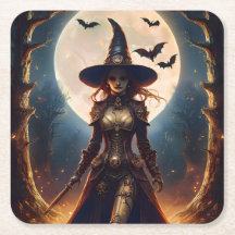 Bruxa da Floresta Steampunk do Halloween