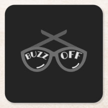 Buzz Off - Camisa-T feminina dos anos 40