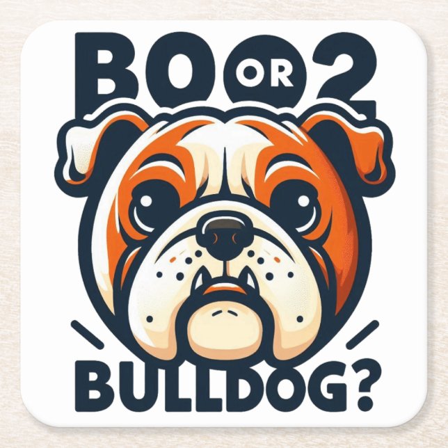 Porta-copo De Papel Quadrado Cachorro Bonito e Misquiívio: Pop Art Halloween (Frente)