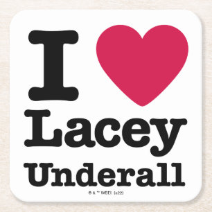 Porta-copo De Papel Quadrado Caddyshack I Love Lacey Underall