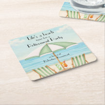 Cadeira de Cocktail Vintage Life's a Beach Aposent