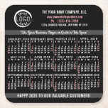 Porta-copo De Papel Quadrado Calendário 2025 Logotipo personalizado de empresa<br><div class="desc">Estas portas copos de papel 2025, com aparência profissional, são perfeitas para a marca e marketing do escritório da sua empresa. Eles têm números negros em branco e vermelho claro em preto. Acima disso, marca sua empresa com o logotipo corporativo, nome comercial, site, telefone, endereço e um slogan. Você também...</div>