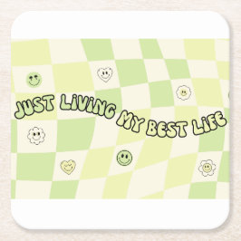 Porta-copo De Papel Quadrado cambaleador