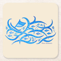 Canoa havaiana do Petroglyph em portas copos