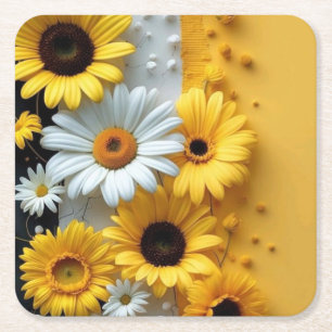 Porta-copo De Papel Quadrado Capa Inteligente para iPad Radiância Floral Banhad