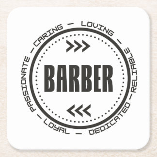 Porta-copo De Papel Quadrado Cargo de Barber Incrível